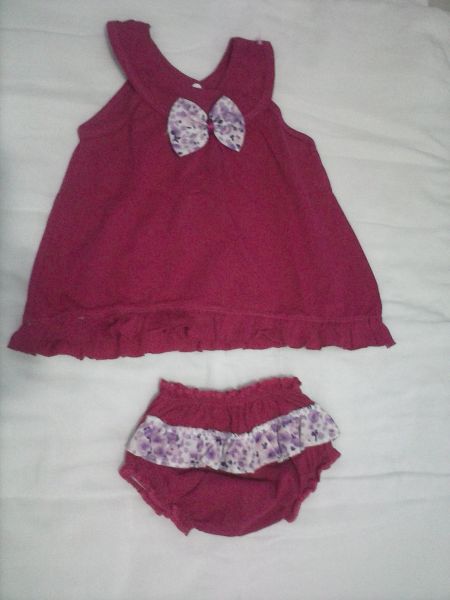 Vestido com calcinha
